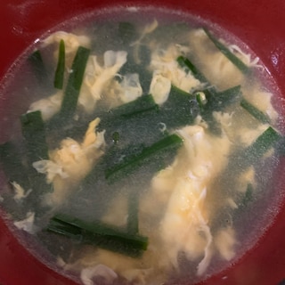 簡単にらたま中華スープ